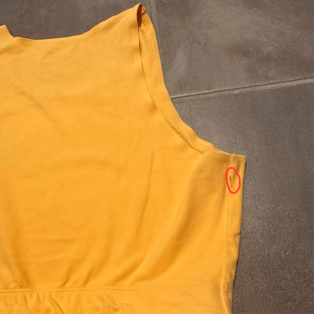 REI Co-Op Take Your Time Bra Top in Rustic Gold -M - Picture 9 of 9